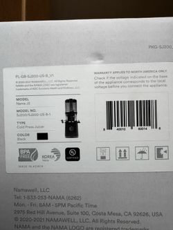 Nama J2 juicer