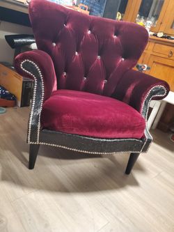 Custom Reupholstered Arm Chair