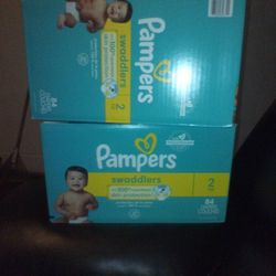 PAMPERS SIZE 2 SWADLERS