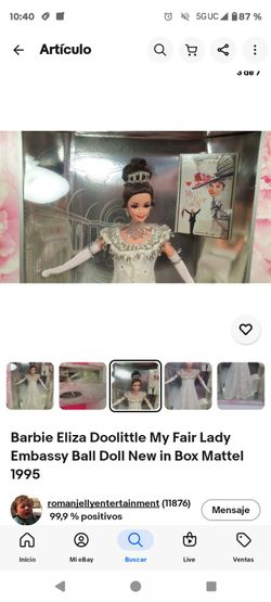 Barbie Doll as Eliza Doolittle in My fairy Lady 1995