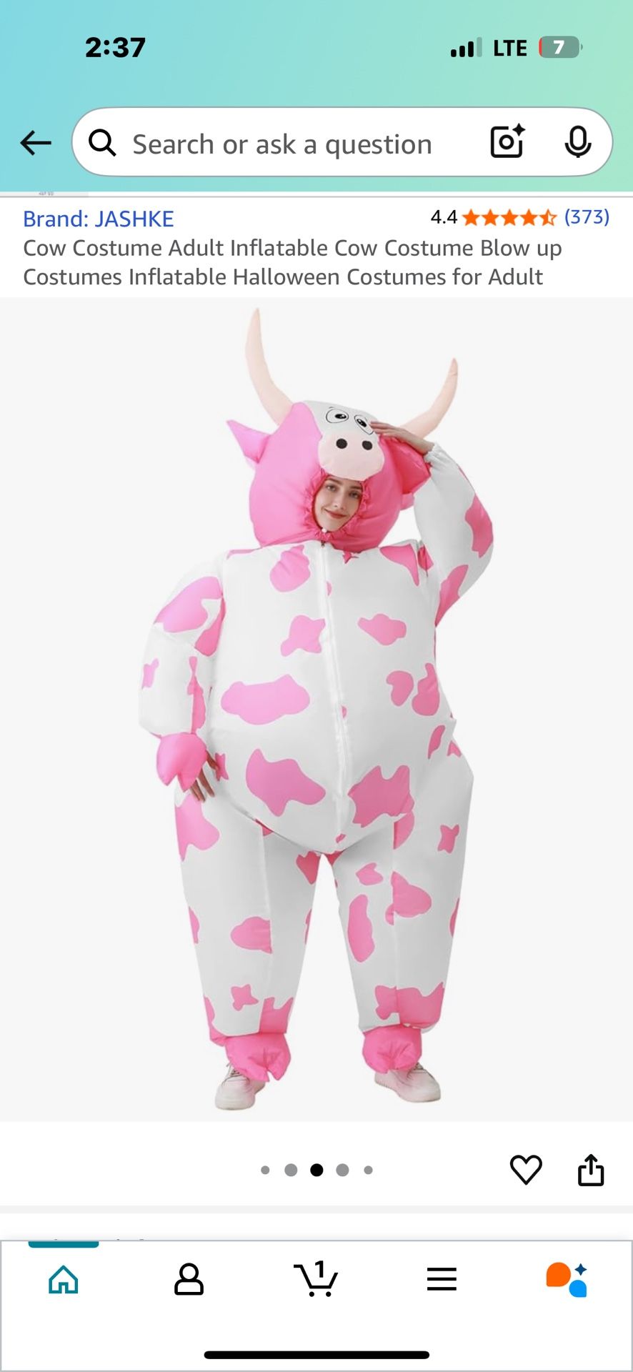 Cow costume