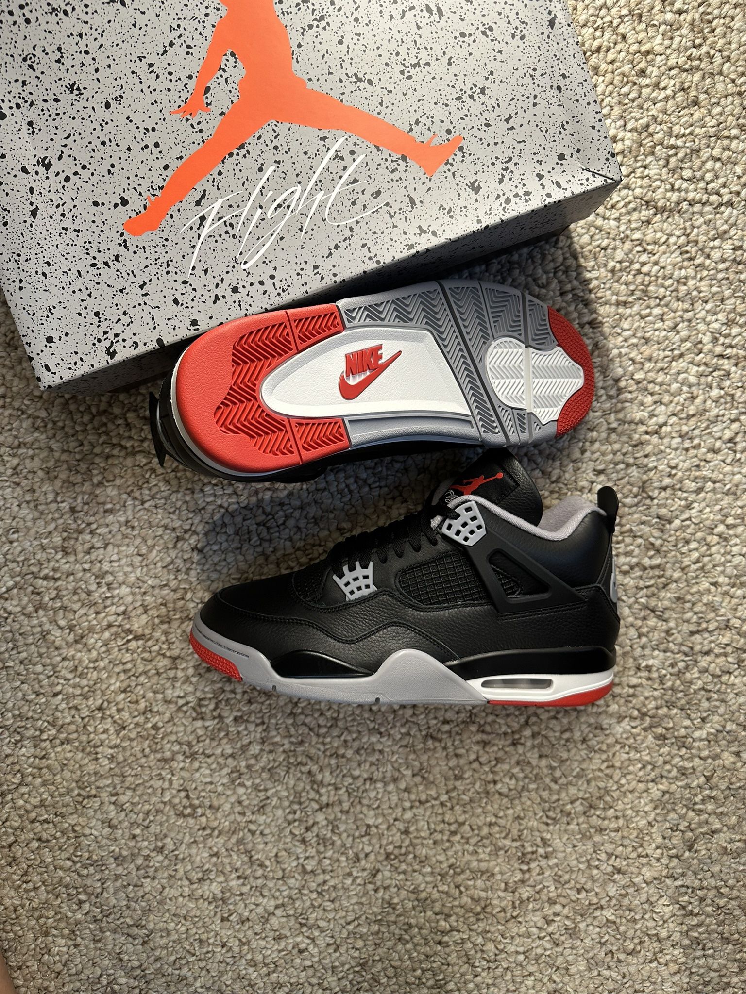 Jordan 4 Bred Reimagined
