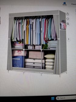 Portable Closet never opened