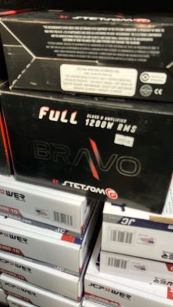 Stetsom bravo 1200 watts amp on sale today