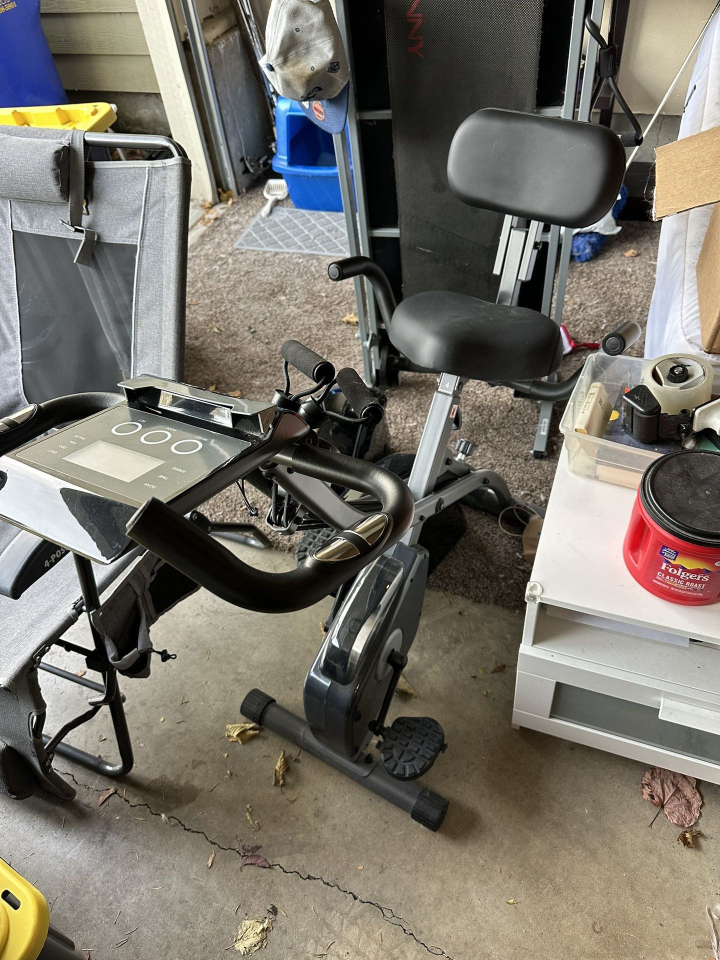 Exercise Bike W/ Pulleys