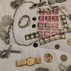 Old - stamps-Coins-Jewelry-++