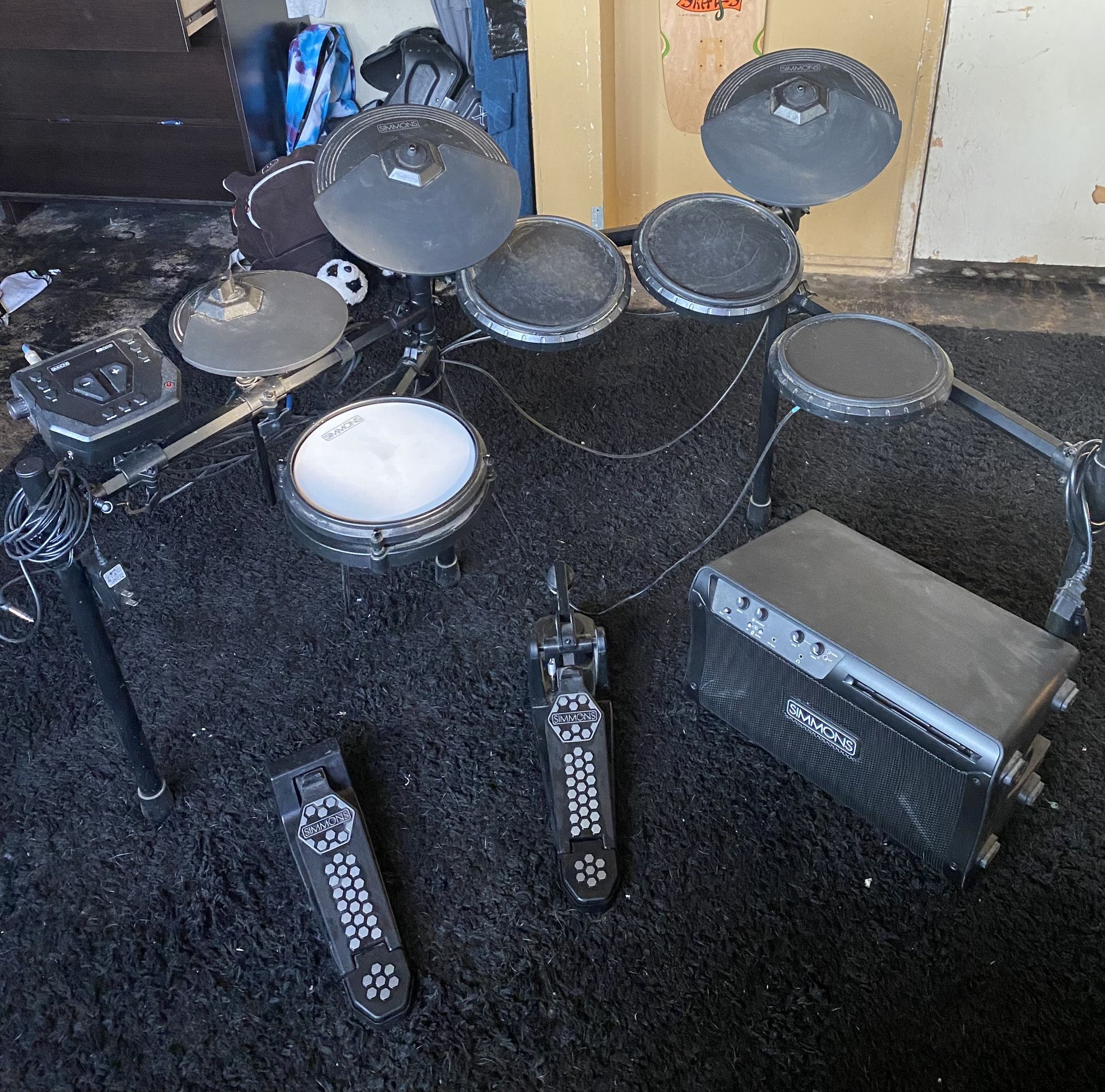 Simon SD200 Electric Drum Kit Including Amplifier