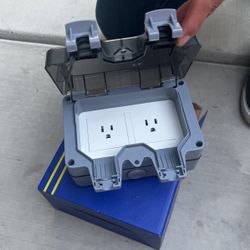 weather proof outdoor switch and socket 