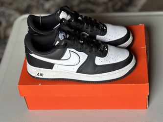 Nike Air Force1 Low 07 White Swoosh Panda