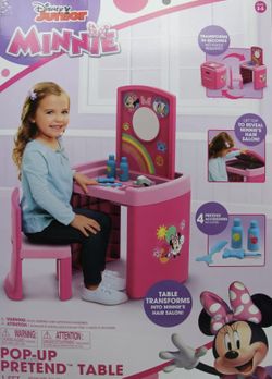 Minnie Mouse Pink Vanity 