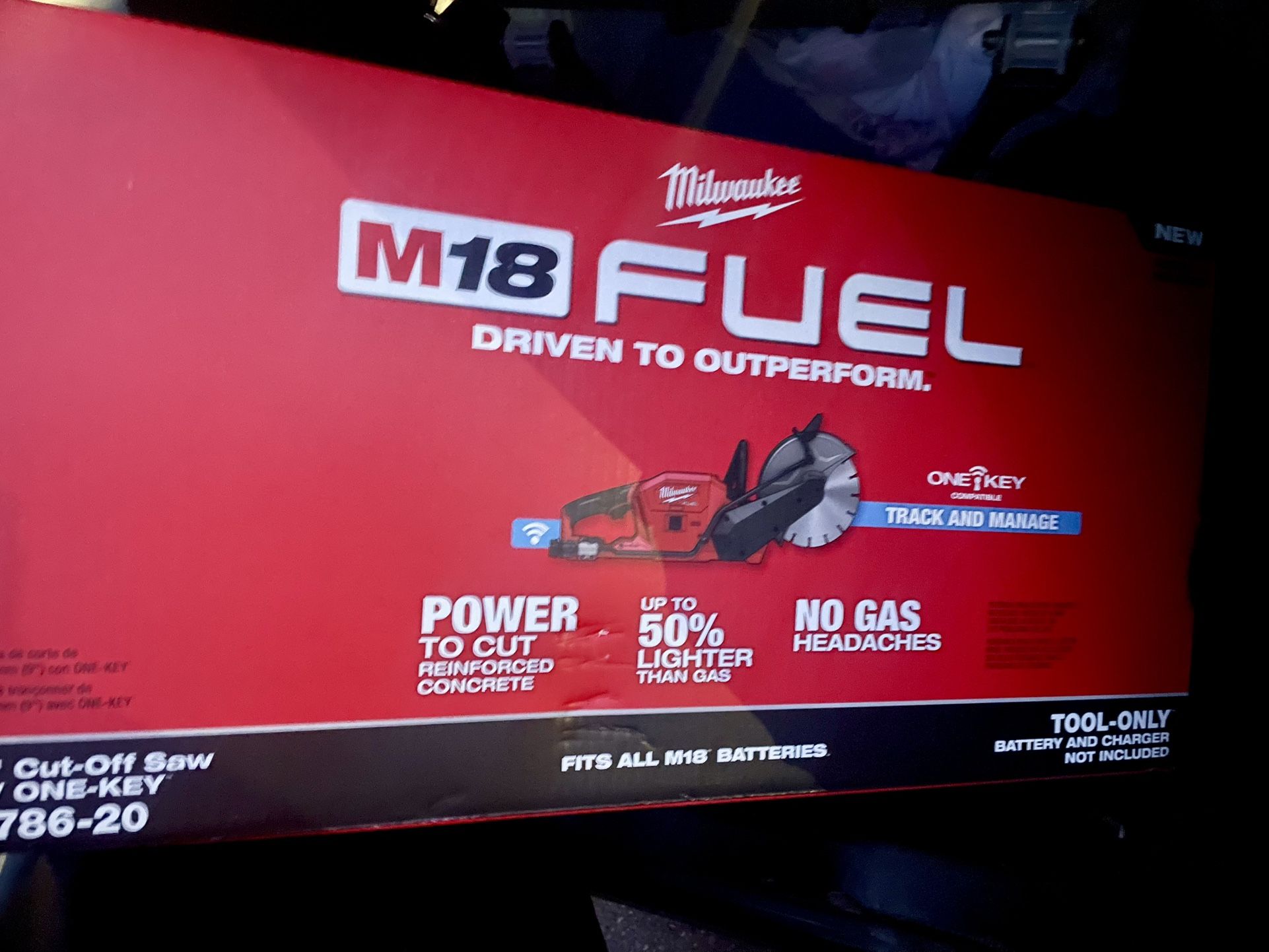 Milwaukee 9” Cordless Cut Off Saw BRAND NEW