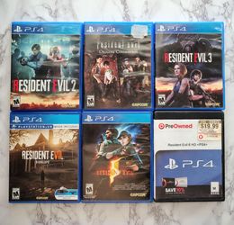 Resident Evil PlayStation 4 games TESTED READ DESCRIPTION!!