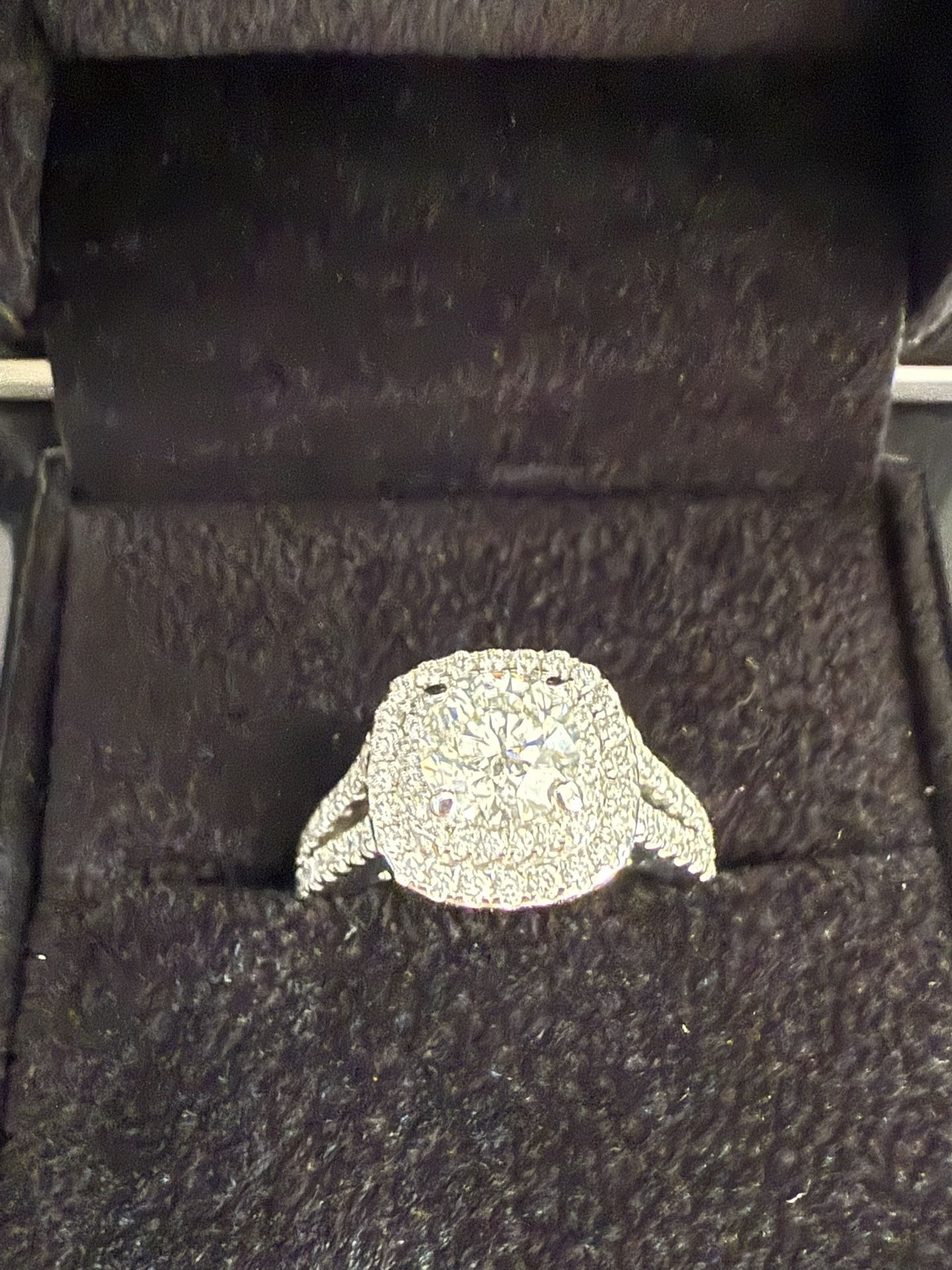 Vera Wang Love Princess Diamond Engagement Ring
