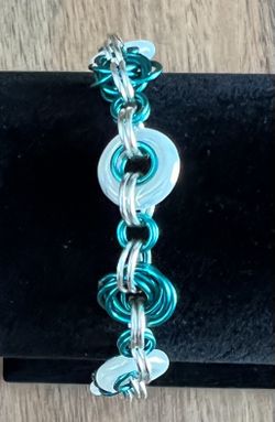 Chainmaille Inspiral Bracelet 