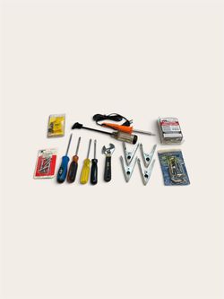Mixed Hand Tool and Hardware Lot