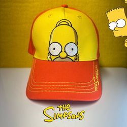 Universal Studios | Homer The Simpsons Hat-One Size Yellow/Orange
