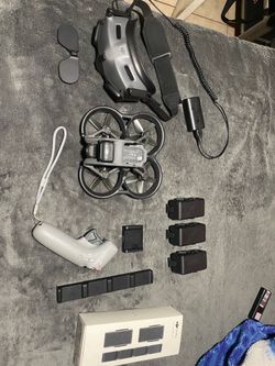 DJI Avata I FPV Drone Bundle with Fly More Kit (3 Batteries)