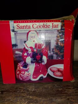 Vintage Santa Cookie Jar