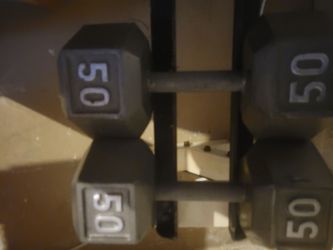 50 lbs Dumbells