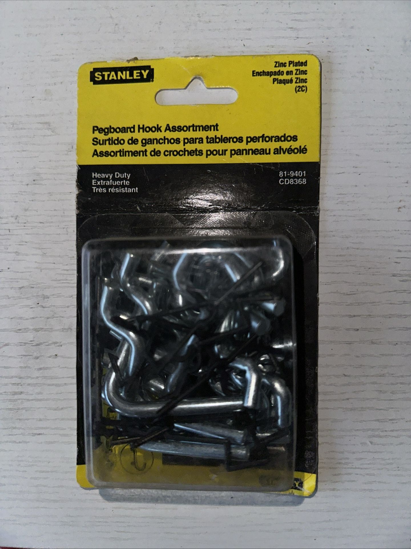 Stanley Pegboard Hook Assortment