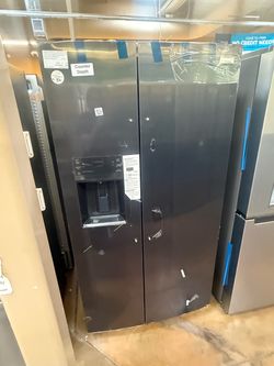 Frigidaire Black Counter Depth Side-by-Side Refrigerator
