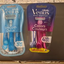 Gillette VENUS Disposable Razors - NEW in Original Sealed Packaging