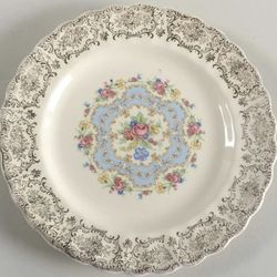 Set of 4 Vintage LIMOGES American Limoges Lyric 1K-S 384-X   7 1/8 " Salad Plate