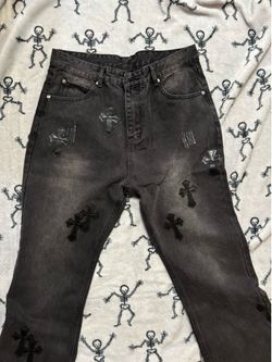 Chrome heart jeans