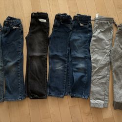 (7) Size 7 Boy Pants/Jeans