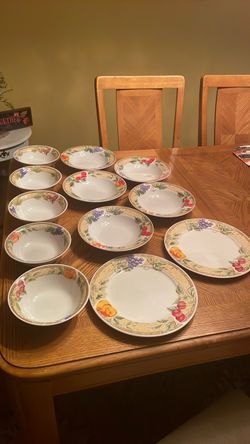 Gibson Fruit Grove Discontinued Dishware