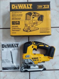 New Dewalt XR Brushless Jigsaw 20V - Tool Only