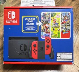 Brand New Nintendo Switch Mario Choose One Bundle - Factory Sealed / Collector's Item