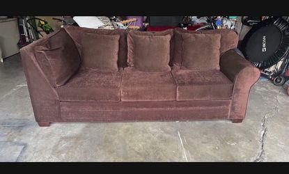 Brown couch