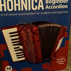Hohnika beginner accordion 48 bass