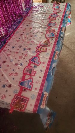 Paw Patrol Bday Banner