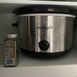 Crock Pot Stainless Steel Kitchen Appliance 