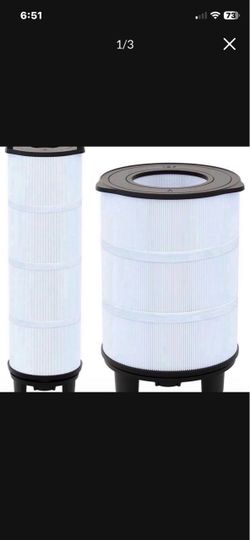 New Pool Filter S8M500 Sta-Rate System 3 170148 & 170147 Pentair Modular Media 2-0225S Inner and Outer Cartridge Replacement Kit S8M500 $100