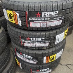 225/70R16 New RBP Guarantor HT Tires