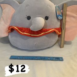 Squishmallow NWT Disney Dumbo 14 Inch $12