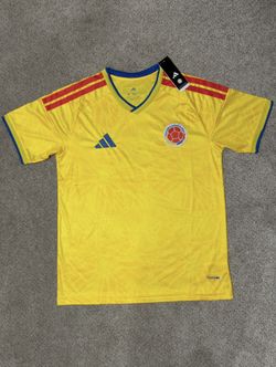 Adidas Colombia National Soccer Team home Jersey