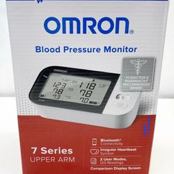 Omron 7 Series Blood Pressure Monitor Upper Arm