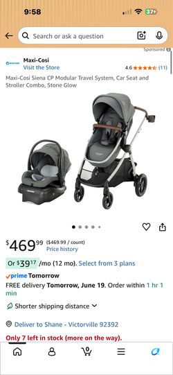 Maxi Cosi stroller system