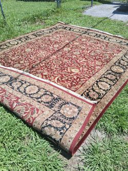 VERY NICE LARGE 8 FT BY 11 FT AREA RUG
