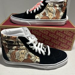 RARE VANS x CoppaFeel! Breast Cancer Awareness Sk8-Hi Sneaker Suede Men 8.5