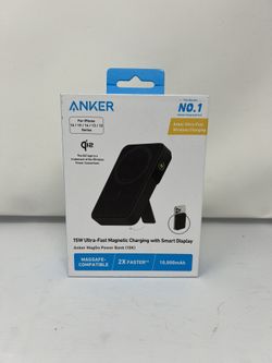 Anker MagGo Power Bank Qi2 Certified 15W Portable Charger