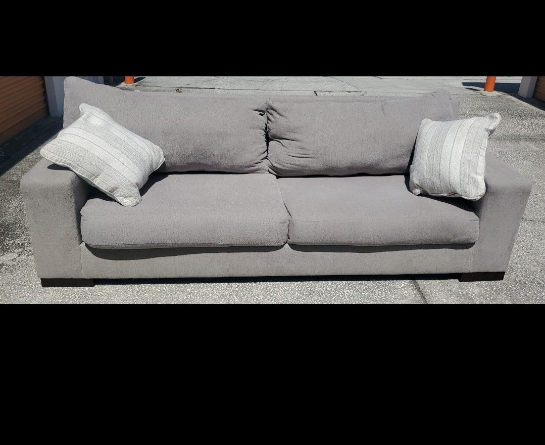 Large Light Gray Couch