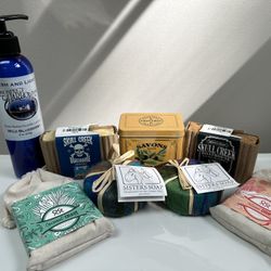 Soaps and lotion from around the world 🌎
