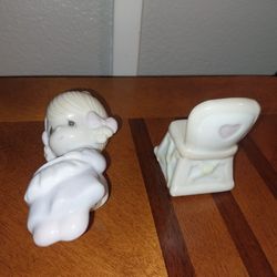 Precious Moments Salt And Pepper Shakers 