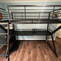 Loft Bed With Lights 