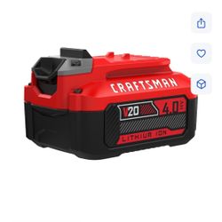 CRAFTSMAN V20 20 -Volt 1 -Pack Lithium-ion ( 4.0 Ah Battery )
